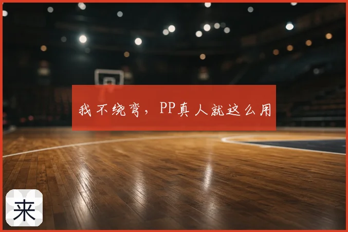 我不绕弯，PP真人就这么用